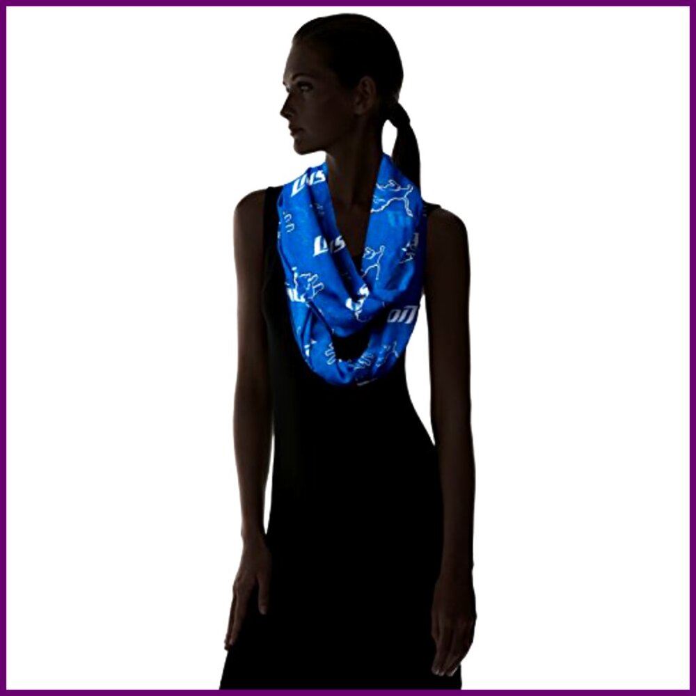 Polyester Infinity Loop Scarf, Team Logo Design, … - image 4